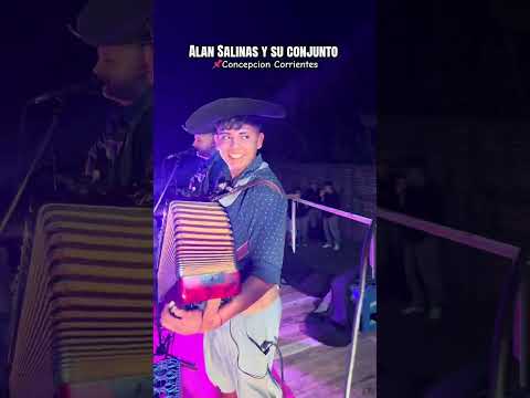 Alan Salinas y su conjunto en concepción corrientes