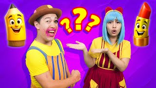 Download lagu Funny Makeup Song 💄✨  MORE | Nursery Rhymes | TigiBoo Kids Songs mp3