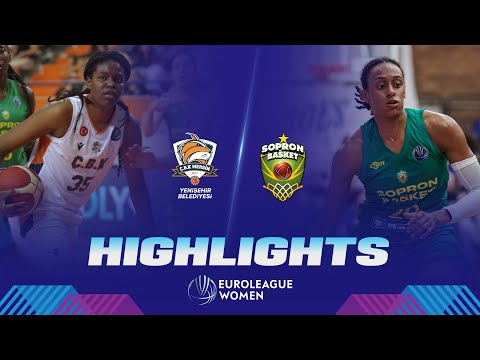 CBK Mersin Yenisehir Bld - Sopron Basket | Gameday 2 | Highlights | EuroLeague Women 2022-23