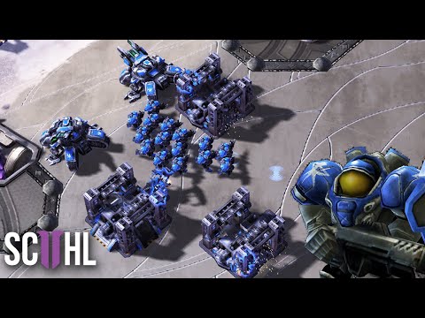 Clem's BUNKER PUSH - Starcraft 2