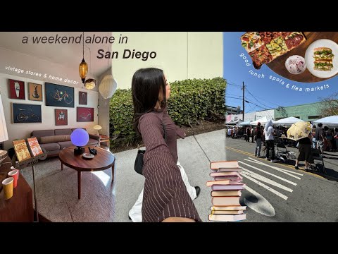 spend a solo weekend with me | products I love, flea markets & new lunch spots