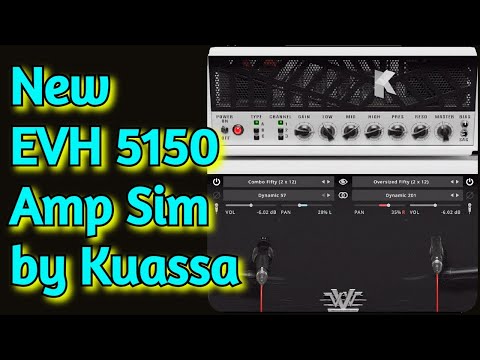 New EVH 5150 Amp Sim by Kuassa - Amplifikation VVV Guitar Vst Plugin - Playthrough