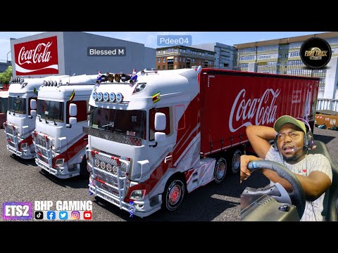 Exploring the Heart of the City Doing a Coca Cola Delivery - [ g29 steering wheel Gameplay]