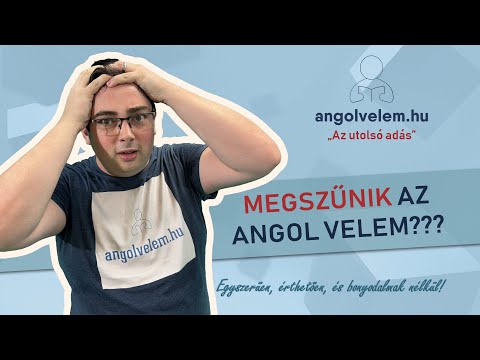 Az utolsó adás - MEGSZŰNIK az Angol Velem???