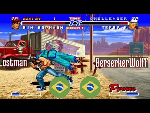 Real Bout Fatal Fury 2 - ostman (BR) vs BerserkerWolff (BR) - 2021-08-03