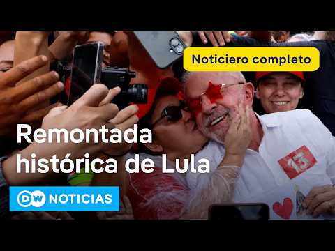 🔴 DW Noticias 25 de octubre: Lula derrota a Bolsonaro y logra su cuarta presidencia en Brasil