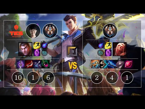 TES 369 Jayce vs Vladimir Top - KR Challenger Patch 10.11