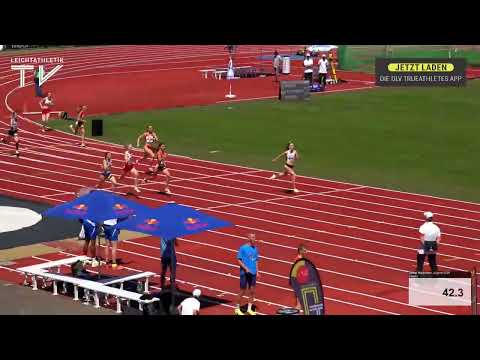 Jugend-DM 2022 Ulm | Maja Schorr stürmt mit Bestzeit zum Titel