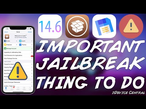 iOS 14.6 JAILBREAK (A12+): IMPORTANT Thing To Do Right NOW If You Wanna Jailbreak & Downgrade Sooner