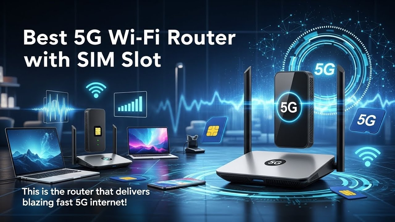 TOP 5 Best 5g Wi-Fi Router With Sim Card Slot 2026 | This 5g Wi-Fi Router with Sim Slot