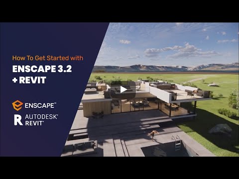 Learning Enscape 3.2 with Revit