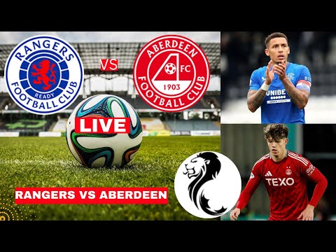 Rangers vs Aberdeen 2-0 Live Stream Scottish Premiership Football Match Score Commentary Highlight