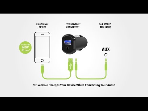 Scosche StrikeDrive Converter - iPhone 7 Car Charger