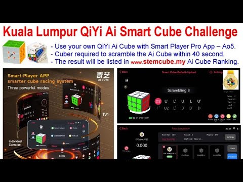 Kuala Lumpur QiYi Ai Smart Cube Challenge 2025
