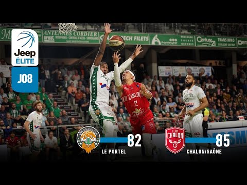 Le Portel vs Chalon-sur-Saône | J8 Jeep® ÉLITE - 5 Novembre 2018