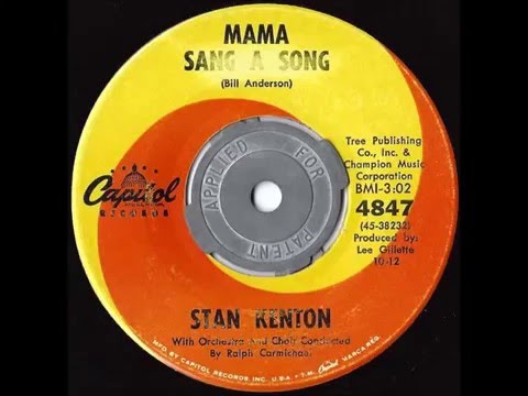 1962 Stan Kenton  MAMA SANG A SONG