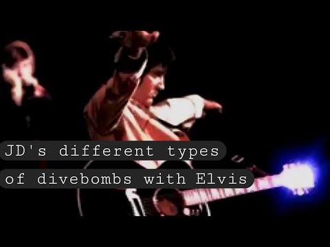 JD Sumner's different types of low note slides with Elvis