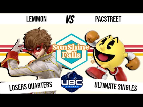 SunShine Falls - Losers Quarter Final - Lemmon (Joker) Vs. Pacstreet (Pac-man) - SSBU