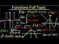 Functions Basics Quadratics Polynomials Radicals Rational Modulus Sketch Domain Range
