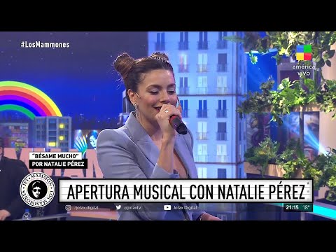 🎤 El show de NATALIE PÉREZ en #LosMammones 👏
