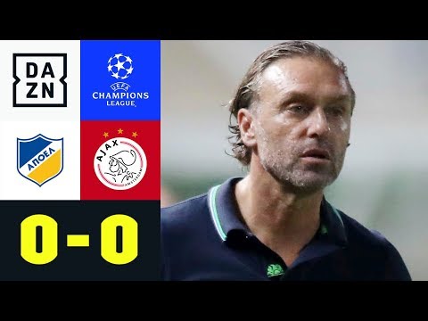 Remis für Thomas Doll: APOEL Nikosia - Ajax 0:0 | Champions League Playoffs | DAZN Highlights