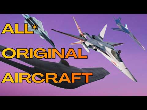 EVERY* Original Ace Combat Aircraft