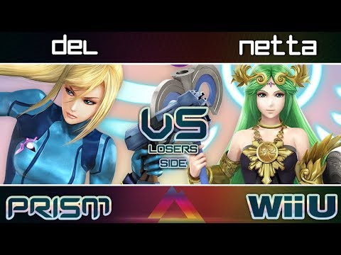 PRISM 116 - Del (Zero Suit Samus) vs. Netta (Palutena) - Losers Side - Smash Wii U