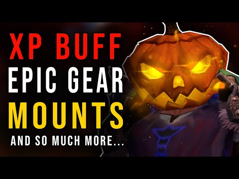 Hallow's End, XP Buff, Loot, Mounts and more!  - WotLK Classic