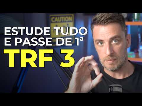 Concurso TRF 3 (SP e MS) | Análise + Cronograma + Dicas