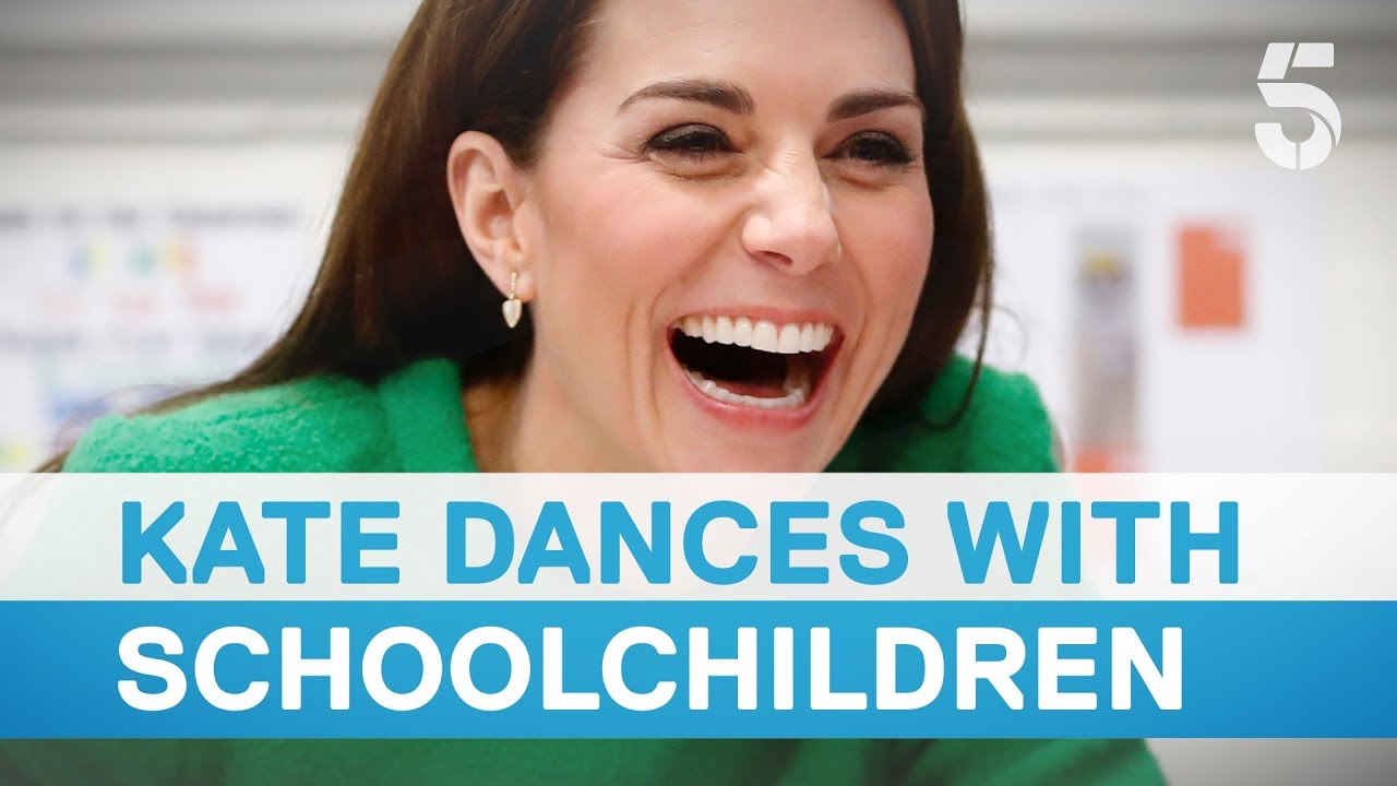 Duchess of Cambridge dances with schoolchildren | 5 News