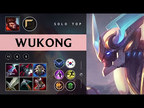 Wukong Top vs Jax - KR Diamond Patch 25.22