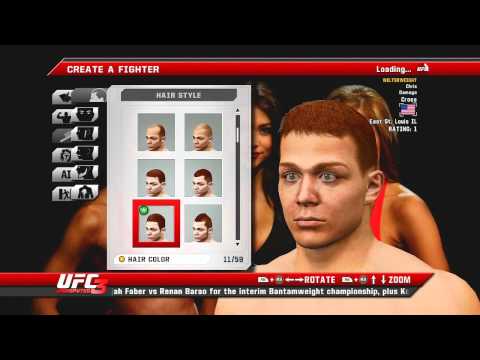UFC 3 Career Mode Walkthrough - Part 1 - Creating Your Fighter [No Commentary]