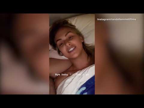 Video: Randall Emmett says goodbye to fiance Lala Kent while in bed