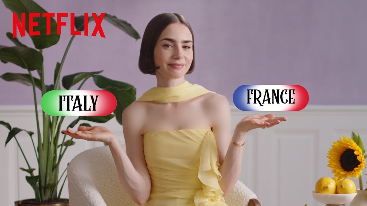 Emily In France vs. Emily In Italy | Emily In Paris: Season 5 | Netflix