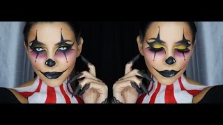 Clown Face Makeup Tutorial by Tina Kosnik | TinaKpromua