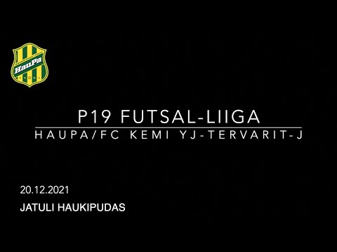 P19 Futsal-Liiga HauPa/FC Kemi YJ -Tervarit-j (3-2) 201221