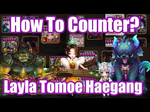 How To Counter? Super Debuff Team(Layla, Tomoe, Haegang)【Summoners War RTA】