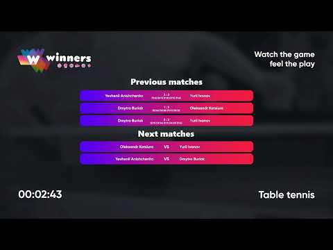 WINners League 22.01.2022  Anishchenko Y. - Buriak D. 23:00