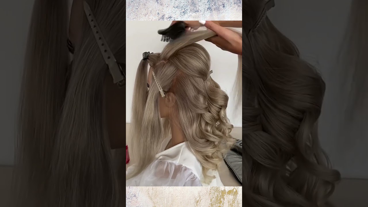 Half up hairstyle  Hairstyle tutorial