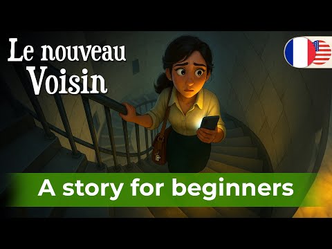 START TO UNDERSTAND FRENCH with Short Story (A1-A2) -  Le nouveau voisin