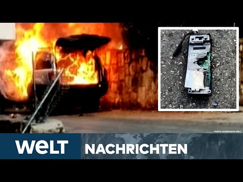 LIBANON: Nach Pager-Attacke! Neue Welle von Explosionen! Walkie-Talkies fliegen in die Luft I STREAM
