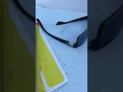 Emergency Sunglasses Repair with Star brite Epoxy Putty Stick