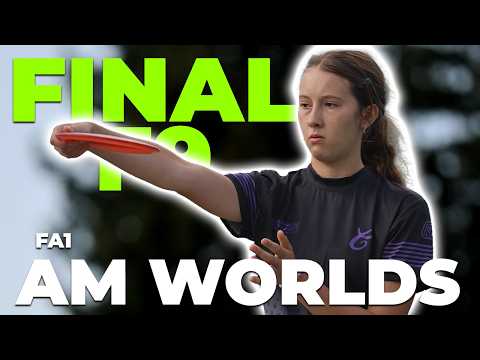 2026 PDGA Amateur Disc Golf World Championships | FINALF9 | Losito, Hess, Smith, Dixon | FA1