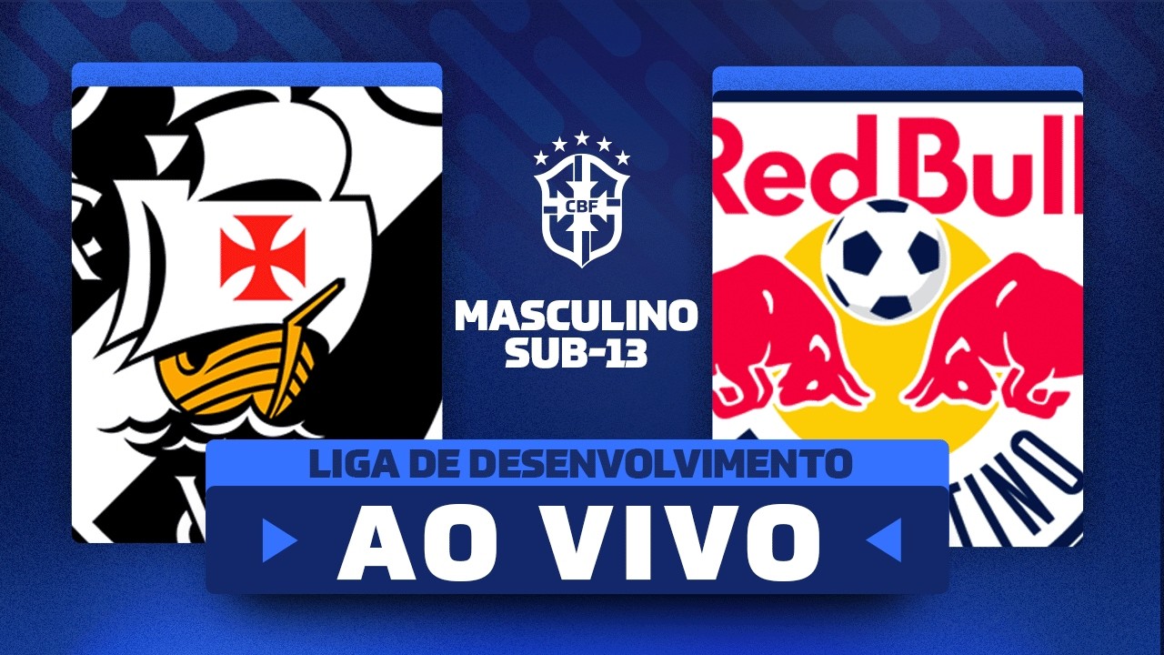 JOGO COMPLETO: VASCO x RB BRAGANTINO | LIGA DE DESENVOLVIMENTO MASCULINA SUB-13