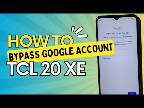TCL 20 XE FRP Bypass Without PC Android 11: Bypass Google Account