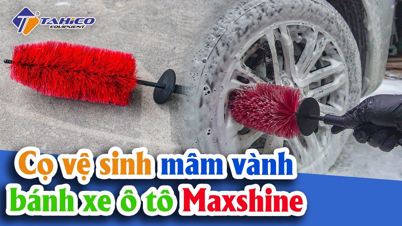 Cọ vệ sinh mâm vành bánh xe ô tô 7011012 Maxshine 23