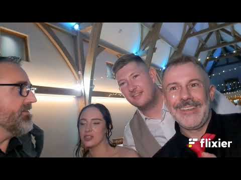 Mill Barns wedding supplier music Shropshire Hard to Handle wedding band + DJ