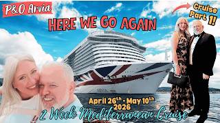 We Booked Another Cruise Vlog | Embarkation & Formal Night #pandocruises #mediterraneancruise #arvia