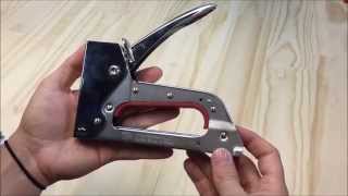 How to load the Arrow JT27 Stapler