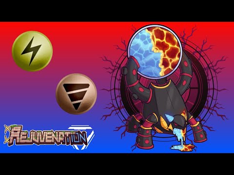 Pokémon Rejuvenation - Rift Volcanion (Electric/Ground Dual Type)